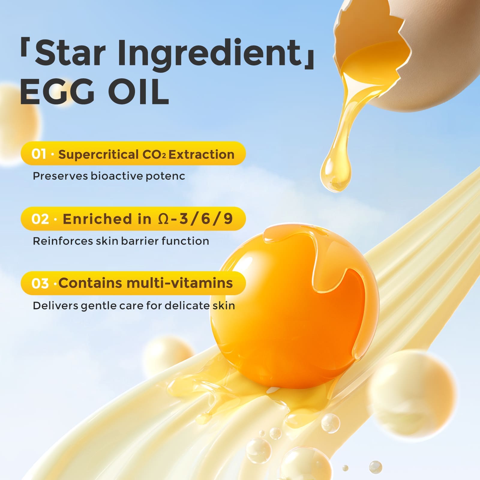 Why Egg Yolk Oil Is the Secret to Deeply Hydrated, Fragrance-Free Skin