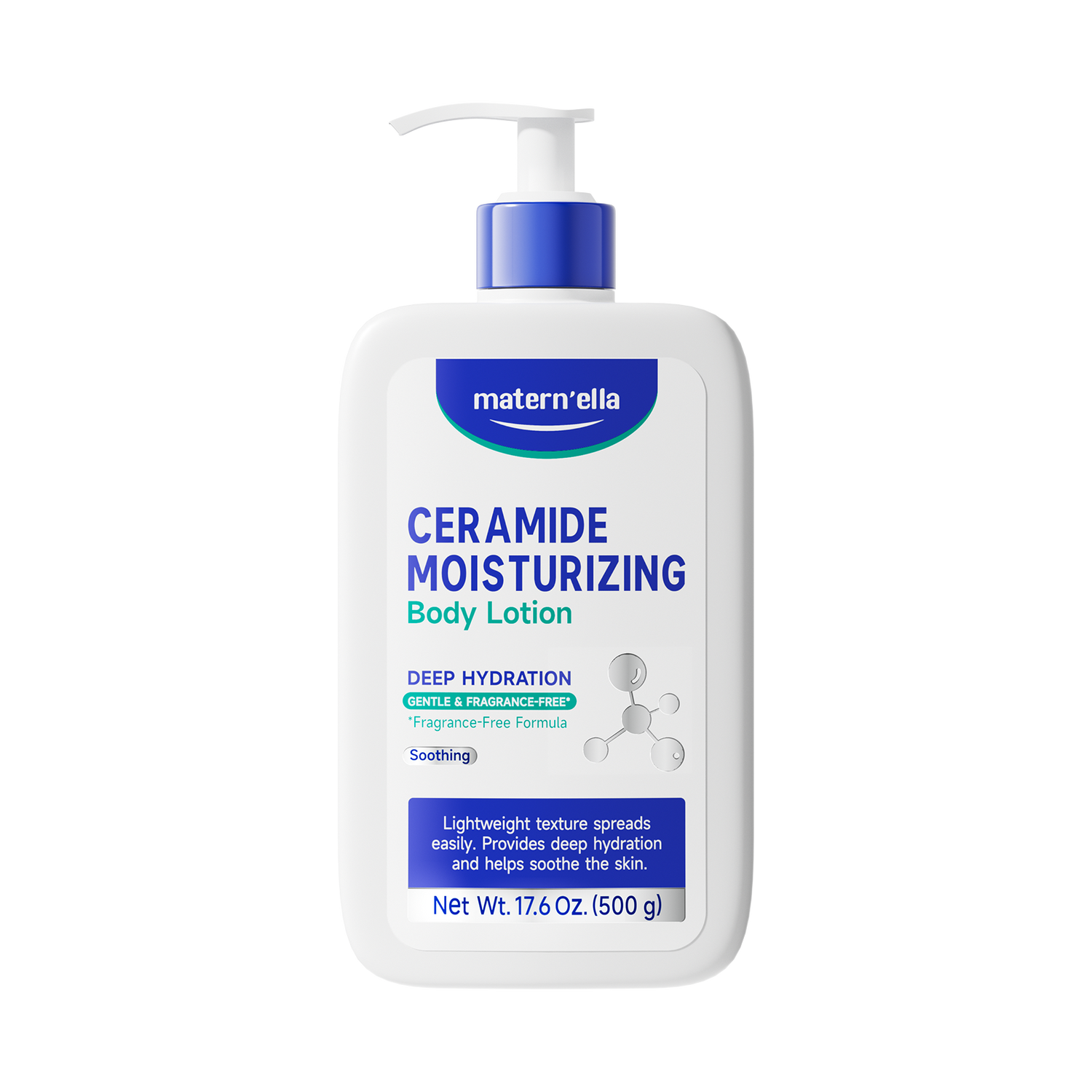 Matern'ella Ceramide Repair Body Lotion – Barrier Restore & Deep Nourishment for Dry & Sensitive Skin